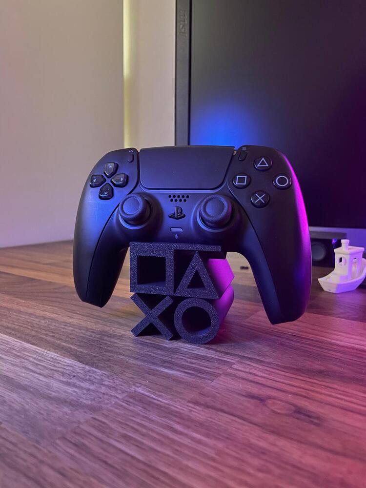 PlayStation Logo Stand | İkonik Tasarım | 3D Baskı Dekoratif Stand