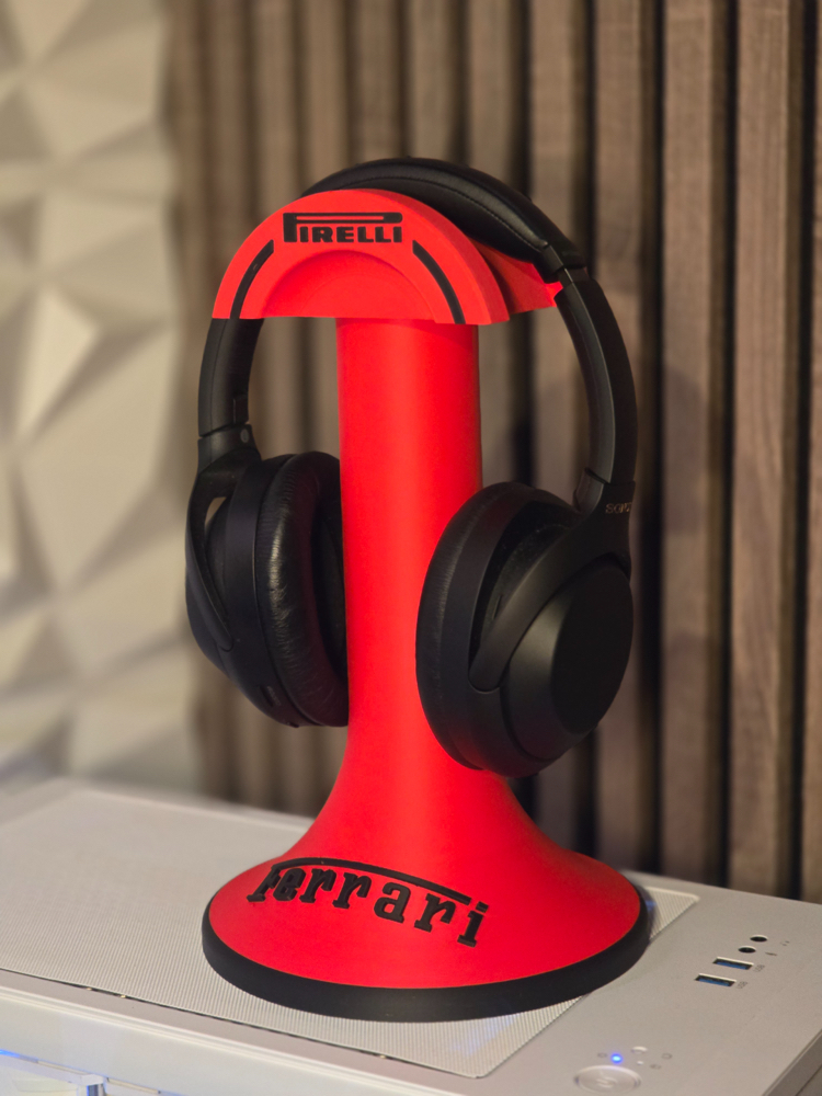 Ferrari Temalı Kulaklık Standı | F1 Edition