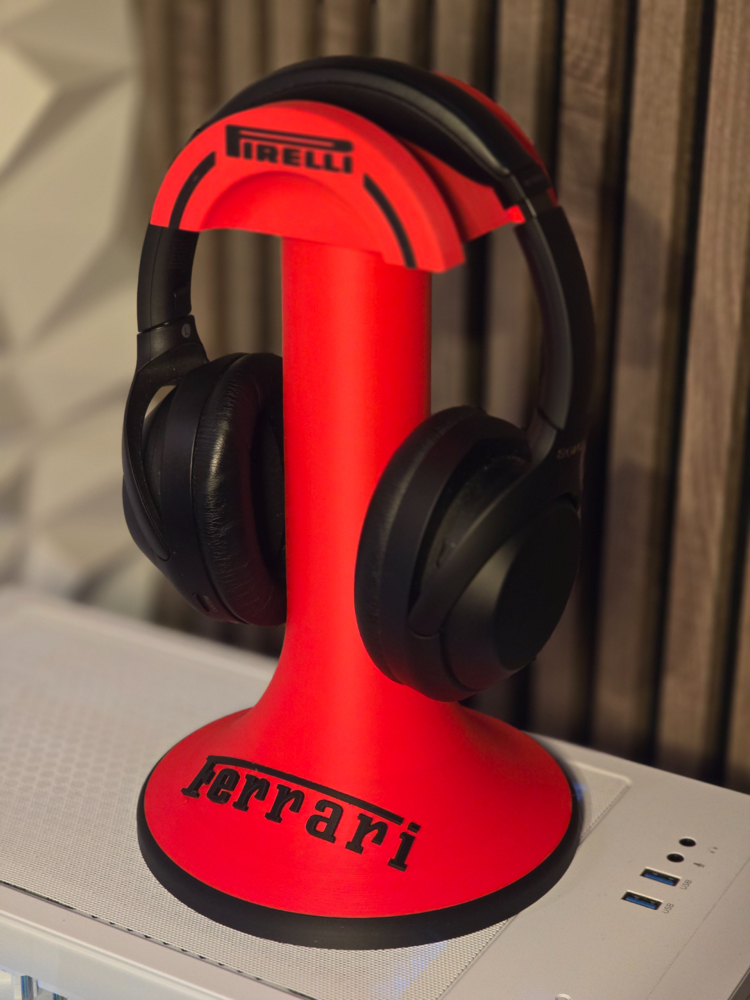 Ferrari Temalı Kulaklık Standı | F1 Edition