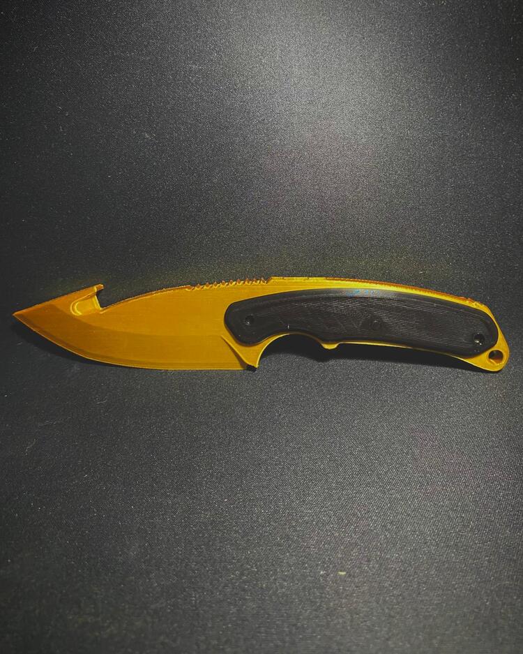 CS2 Gut Knife | 3D Baskı Koleksiyonluk Bıçak | Dekoratif Tasarım