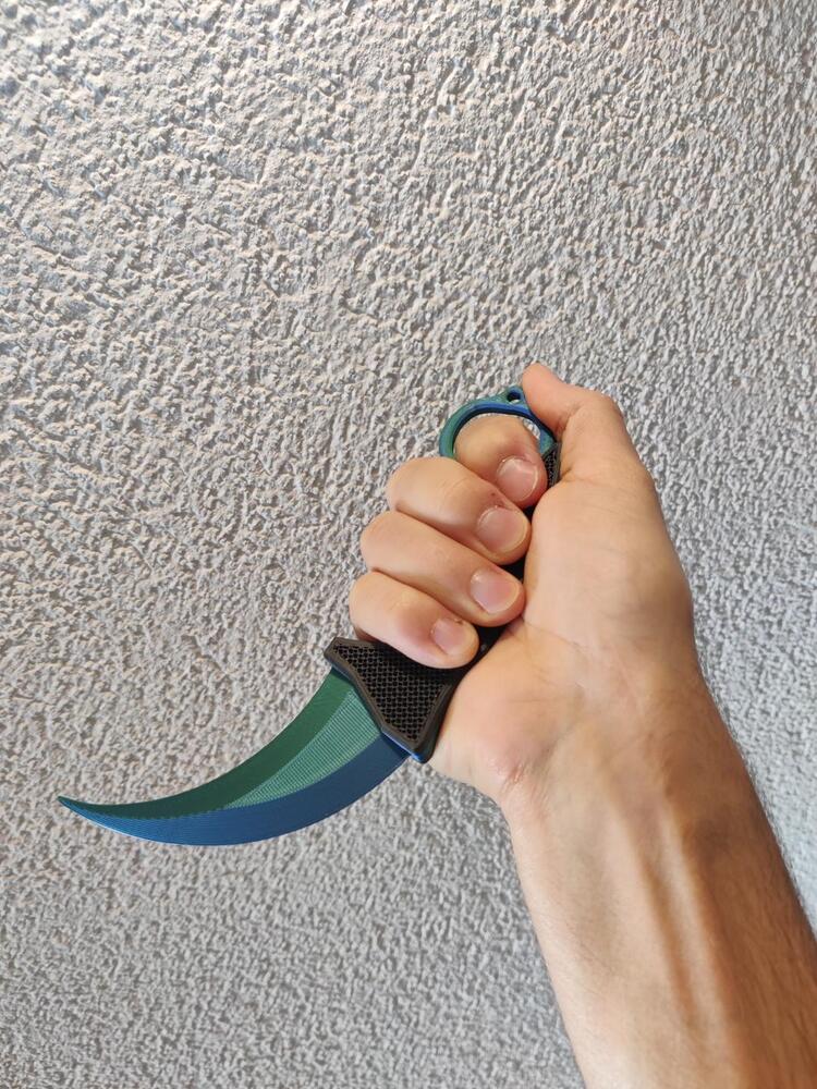  CS2 Karambit | 3D Baskı Dekoratif Bıçak | Koleksiyonluk Tasarım