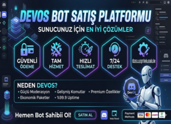 #4 Profesyonel Discord Bot Altyapı ve Kurulum Hizmetleri – Sunucunuza Özel Çözümler