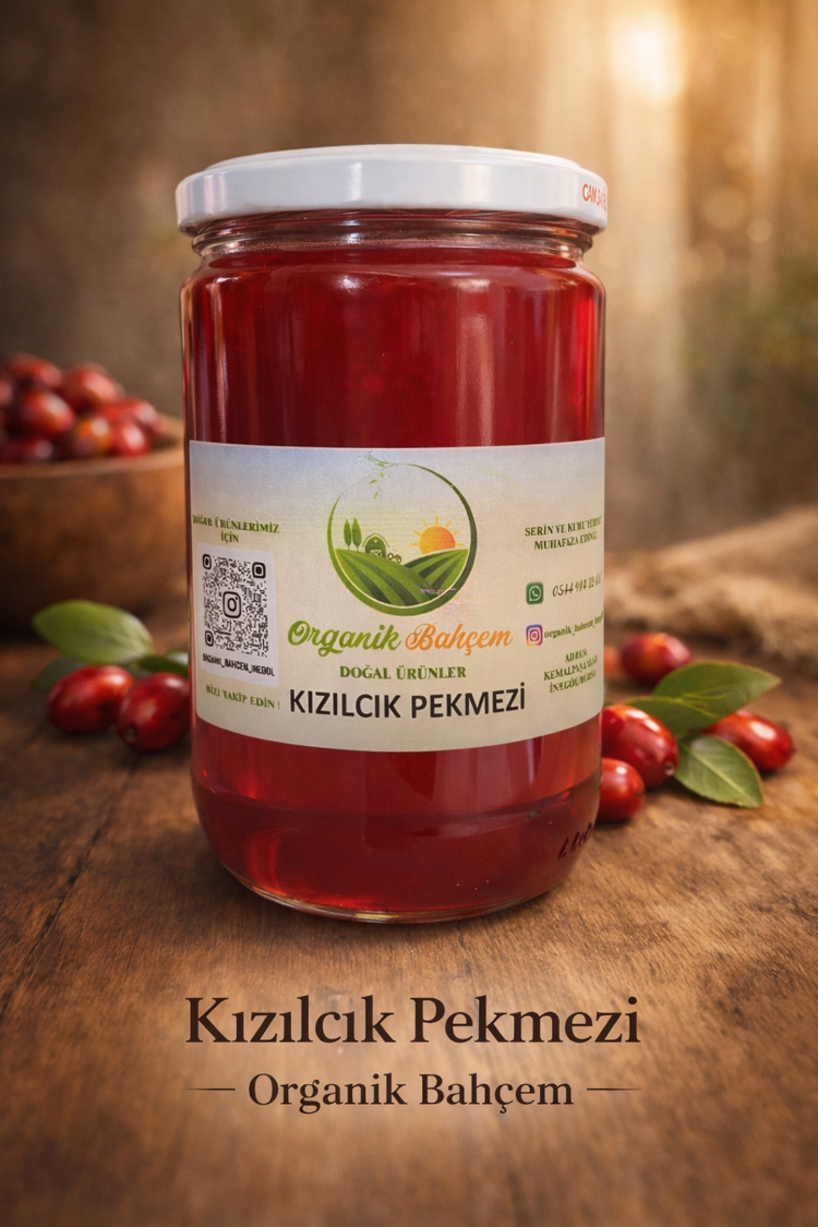 Kızılcık pekmezi