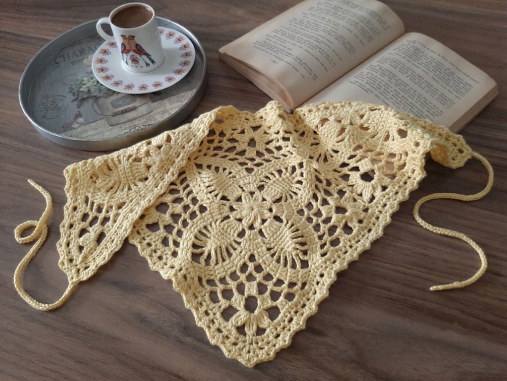 Vintage Dantel Bandana