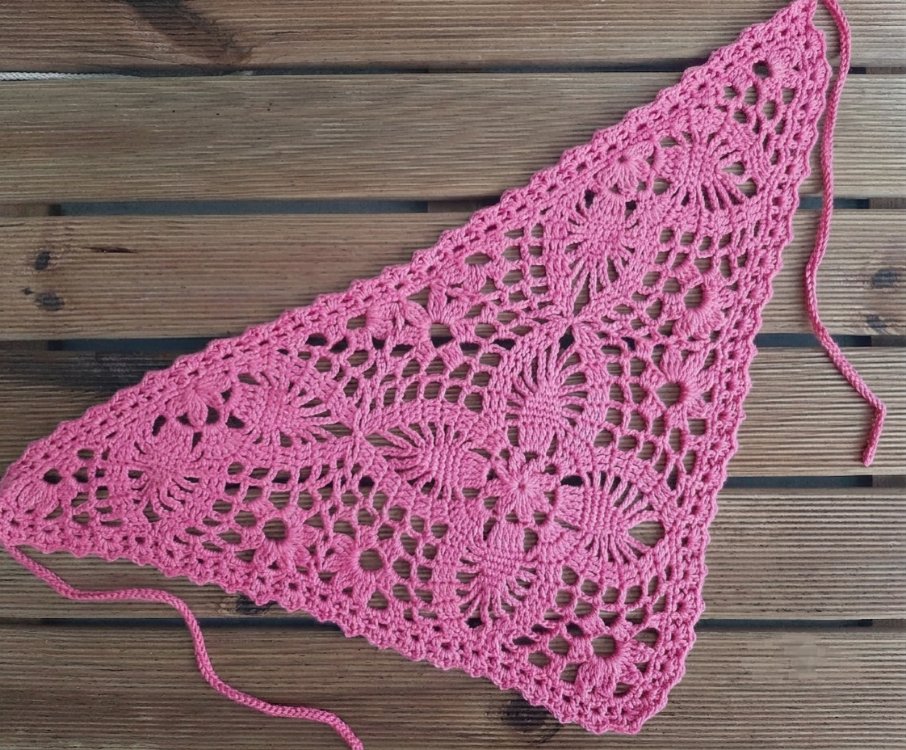 Vintage Dantel Bandana