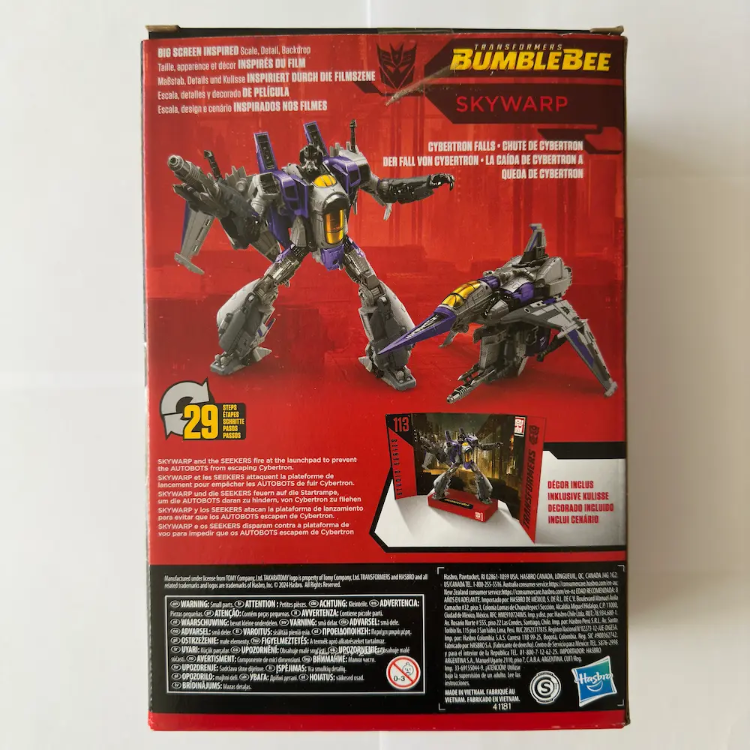 Hasbro Transformers Studio Series 113 Skywarp (Tükendi)