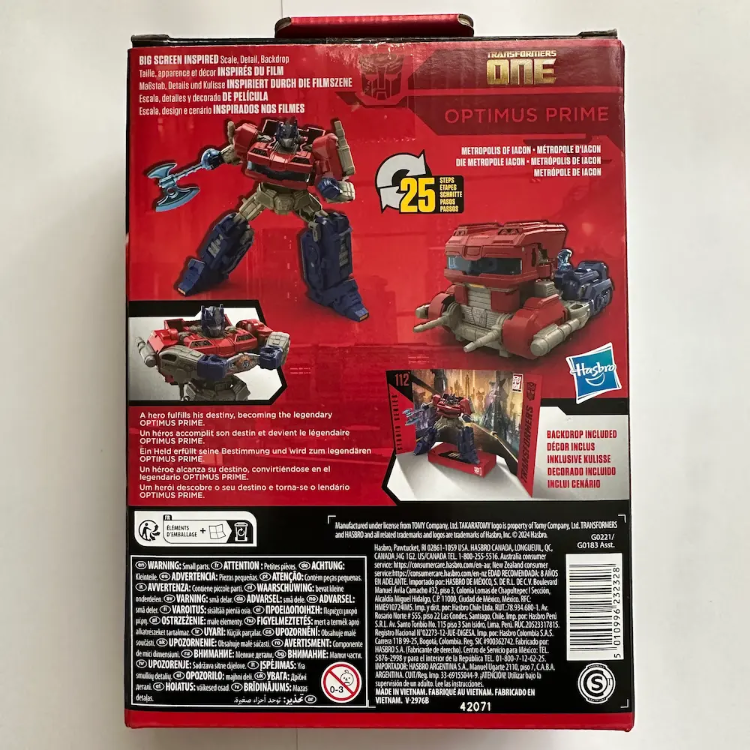 Hasbro Transformers Studio Series 112 Optimus Prime (Tükendi)