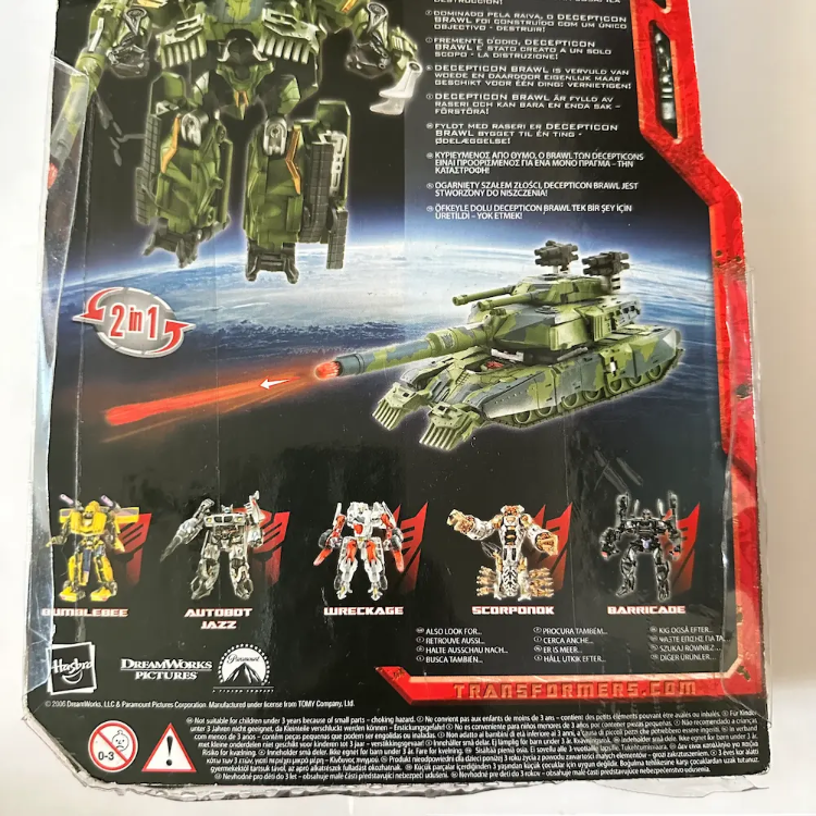Hasbro Transformers Movie Mainline Deluxe Brawl (Tükendi)