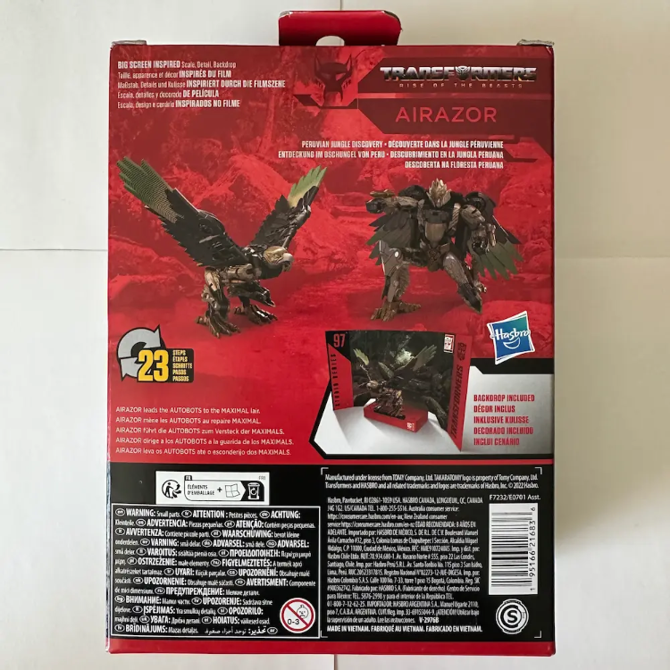 Hasbro Transformers Studio Series 97 Rise of the Beasts Airazor (Tükendi)