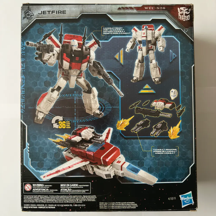 Hasbro Transformers Siege Commander Class Jetfire (Tükendi)