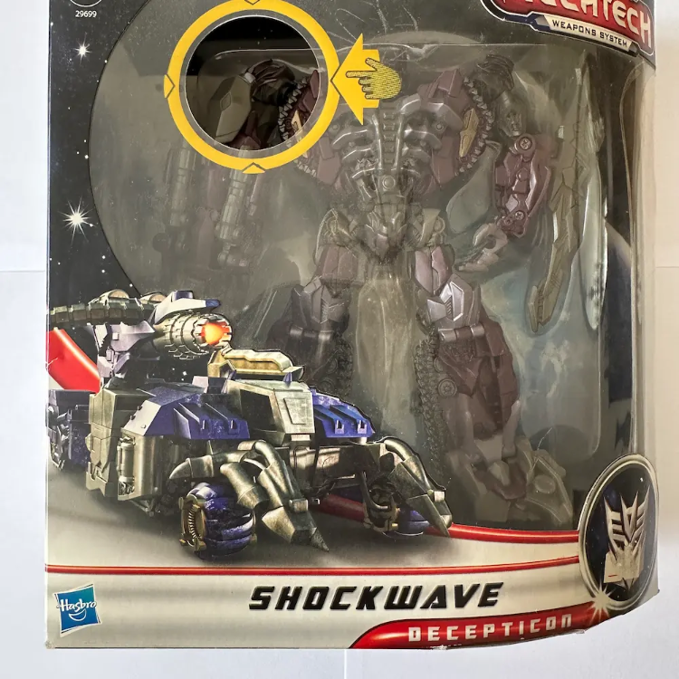 Hasbro Transformers Dark of the Moon Shockwave (Tükendi)