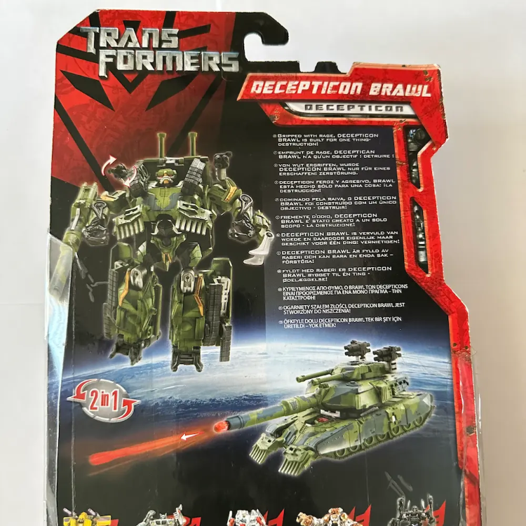 Hasbro Transformers Movie Mainline Deluxe Brawl (Tükendi)
