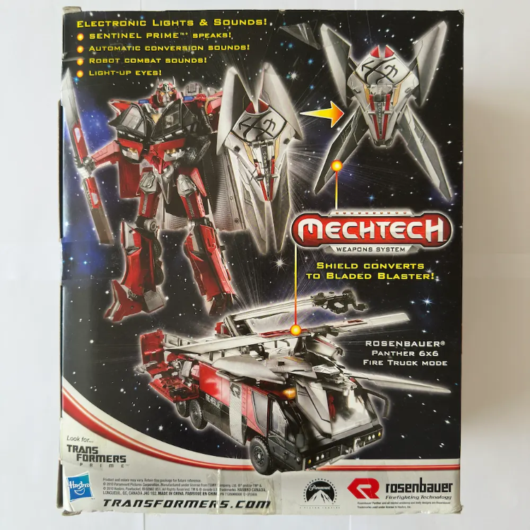 Hasbro Transformers Dark of the Moon Sentinel Prime (Tükendi)