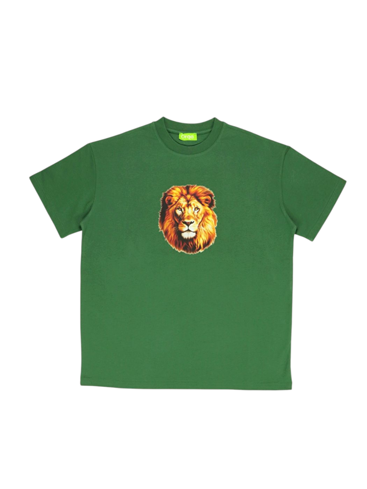 Unisex Arslan Baskılı %100 Pamuk Tshirt