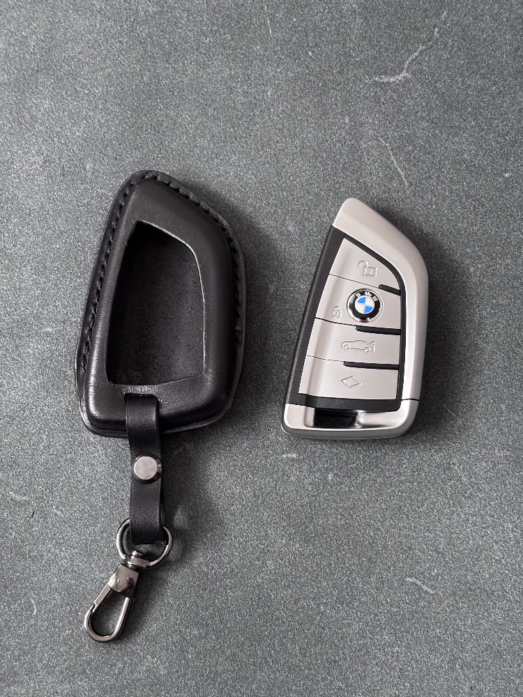 BMW Uyumlu El Yapımı Deri Anahtar Kabı