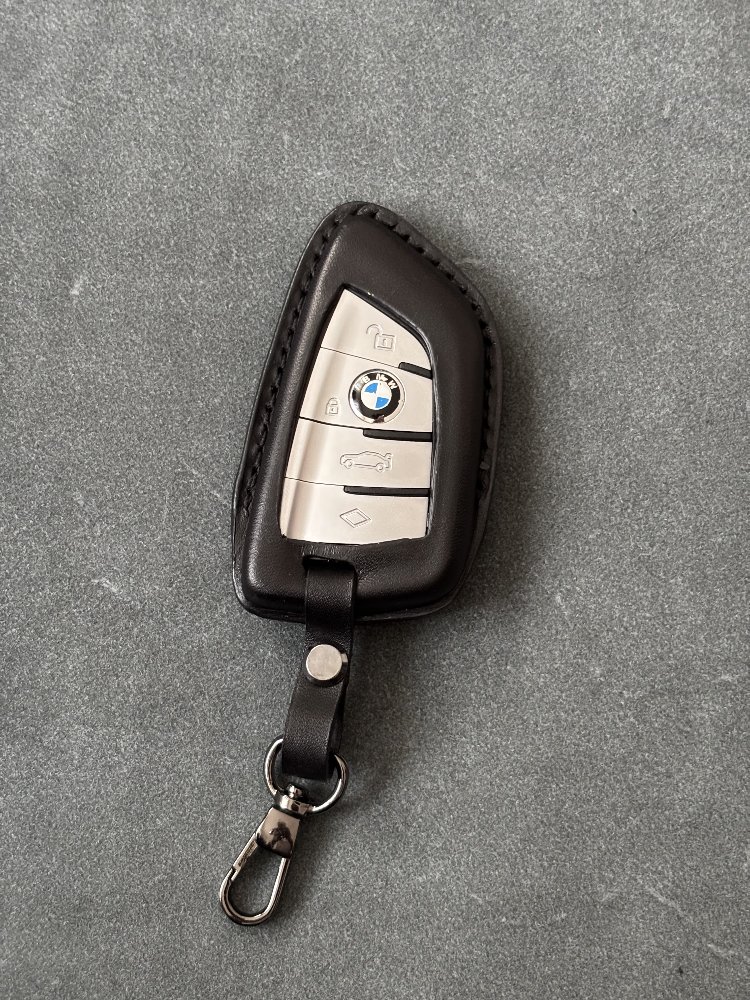 BMW Uyumlu El Yapımı Deri Anahtar Kabı