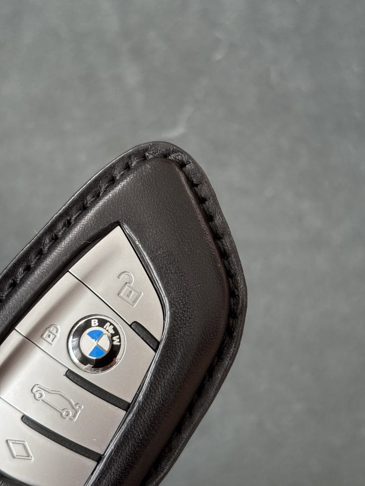 BMW Uyumlu El Yapımı Deri Anahtar Kabı