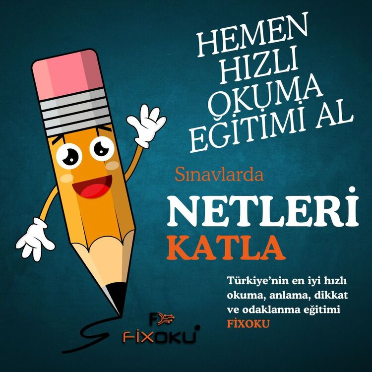 Eğitmen Eşliğinde Yapay zeka destekli Hızlı Okuma Ve Anlama Dikkat Odaklanma Eğitimi