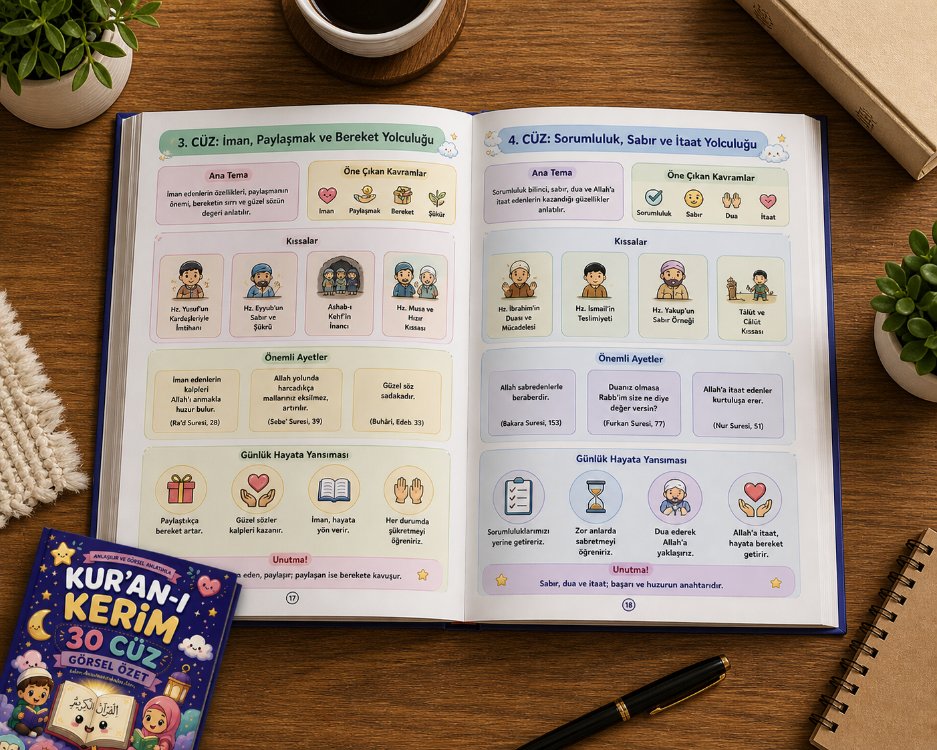Çocuklar İçin Kuran-ı Kerim 30 sayfa (pdf) baskı size ait