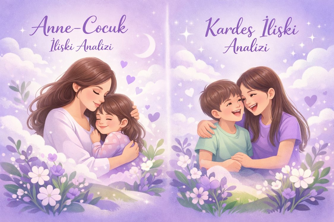 Anne Çocuk, Baba Çocuk, Kardeşler Arası İlişki Analizi 