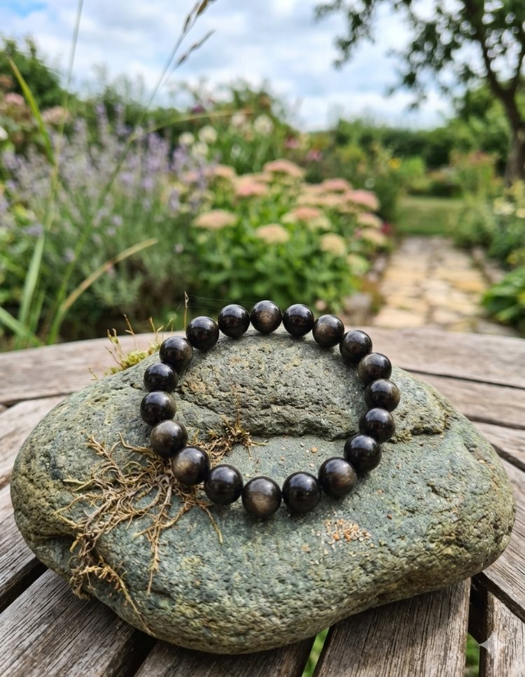 Garnet bileklik 8 mm