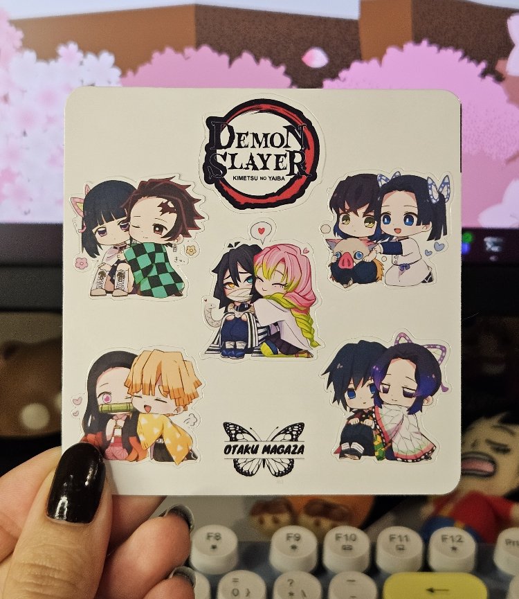 Demon Slayer Lovers Sticker Set 