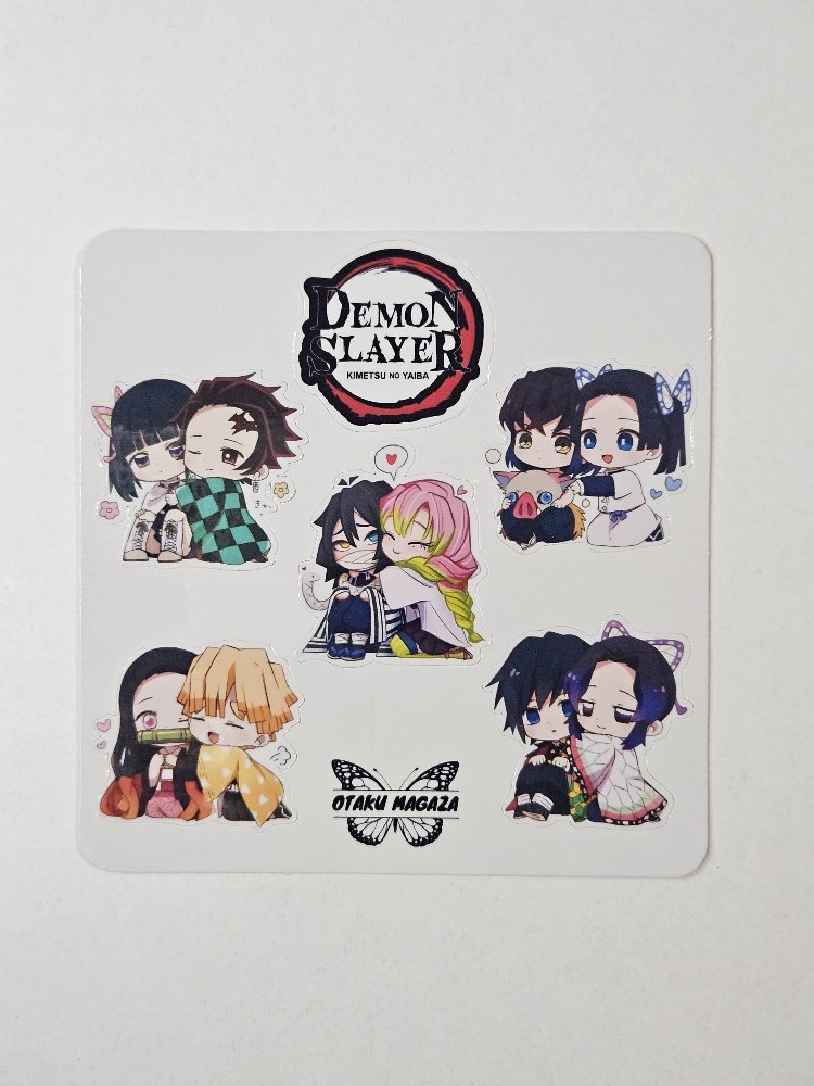 Demon Slayer Lovers Sticker Set 