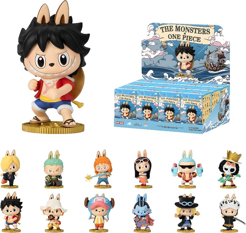 POP MART The Monsters x One Piece Figür