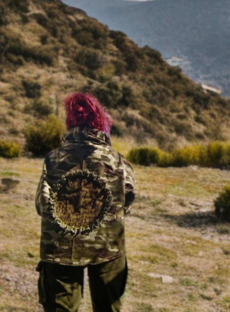 Unisex Tasarım Kamuflaj Desen Mont 'GÖÇ