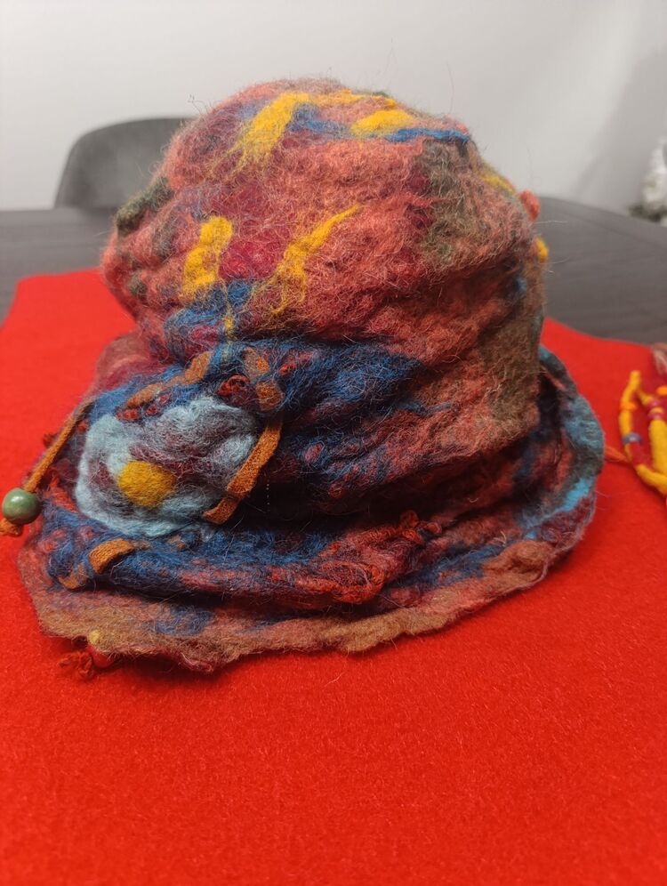 Keçe Tasarım Şapka 
