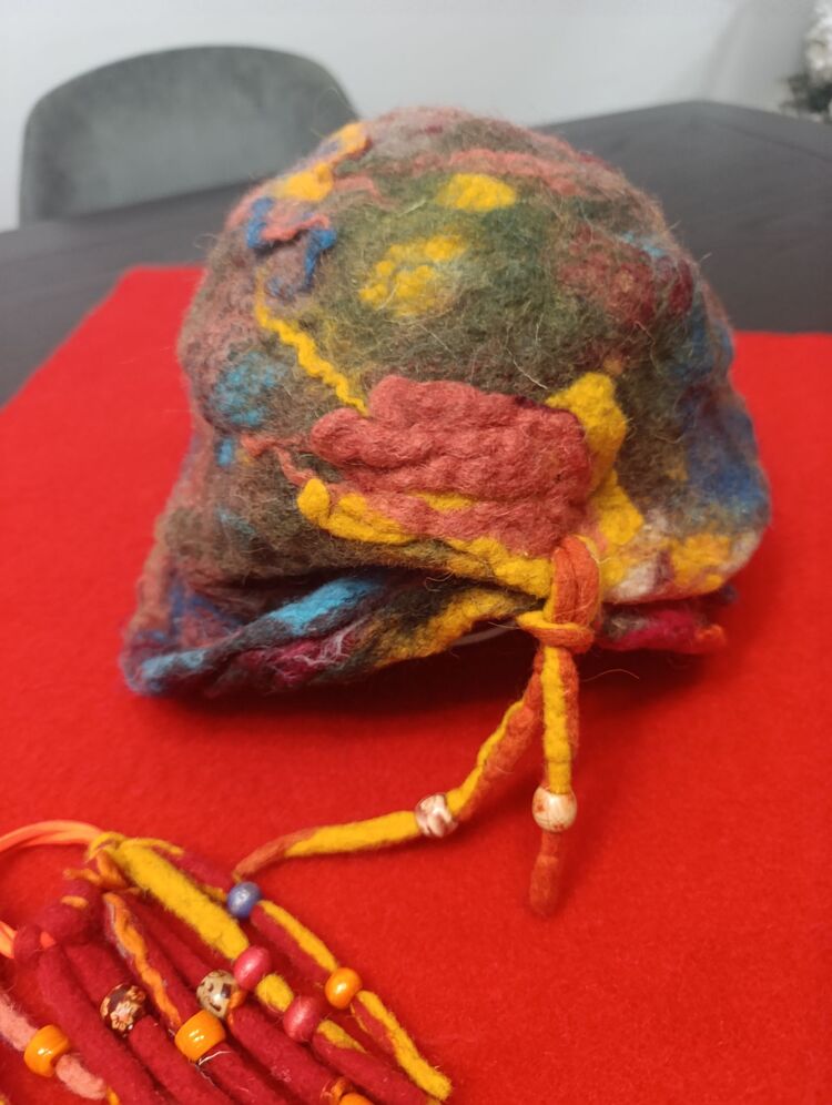 Keçe Tasarım Şapka 