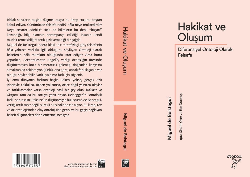 Hakikat ve Oluşum: Diferansiyel Ontoloji Olarak Felsefe