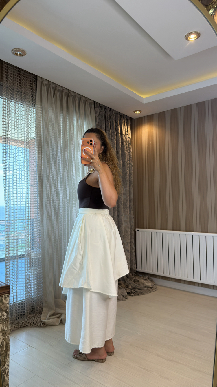Beyaz etek