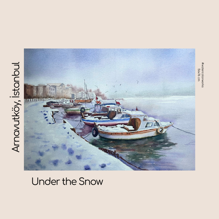 Arnavutköy under the snow (Kar Altında, Arnavutköy/İstanbul)