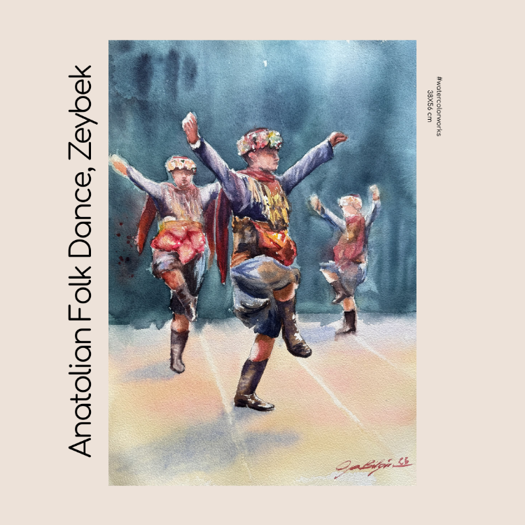 Anatolian Folk Dance, Zeybek (Zeybek oynayan Efeler)