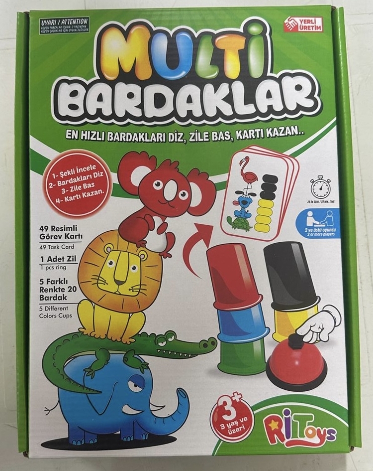 EĞİTİCİ BARDAK OYUNU