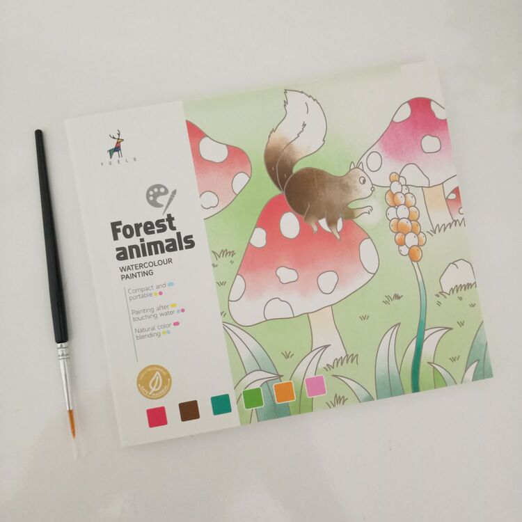Suluboya Boyama Kitabı +6 yaş