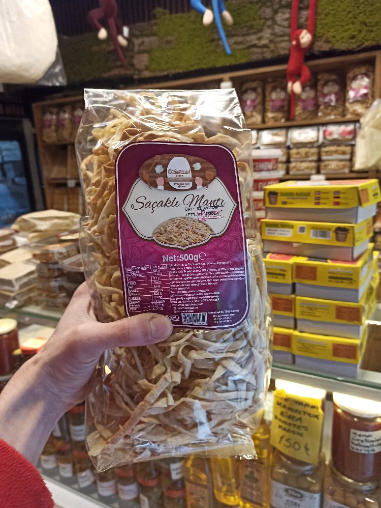 Saçaklı mantı 5 paket 2.5 kg