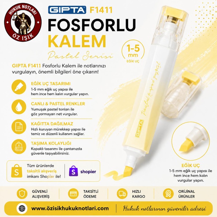 GIPTA-PASTEL FOSFORLU (SARI)