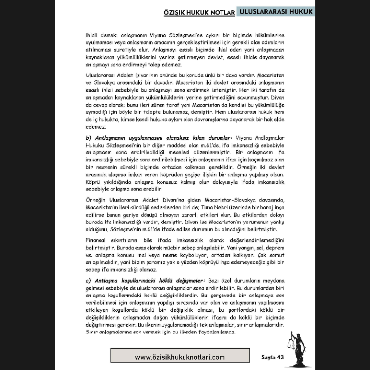ULUSLARARASI HUKUKU -GÜZ DÖNEMİ.(VİZE)