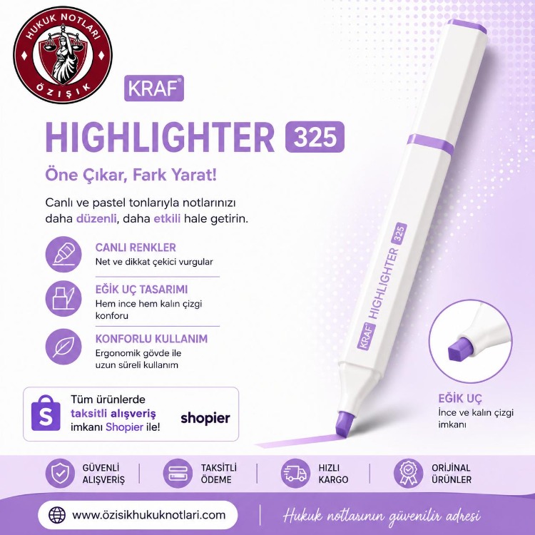 KRAF-HIGHLIGHTER 325 FOSFORLU (MOR)