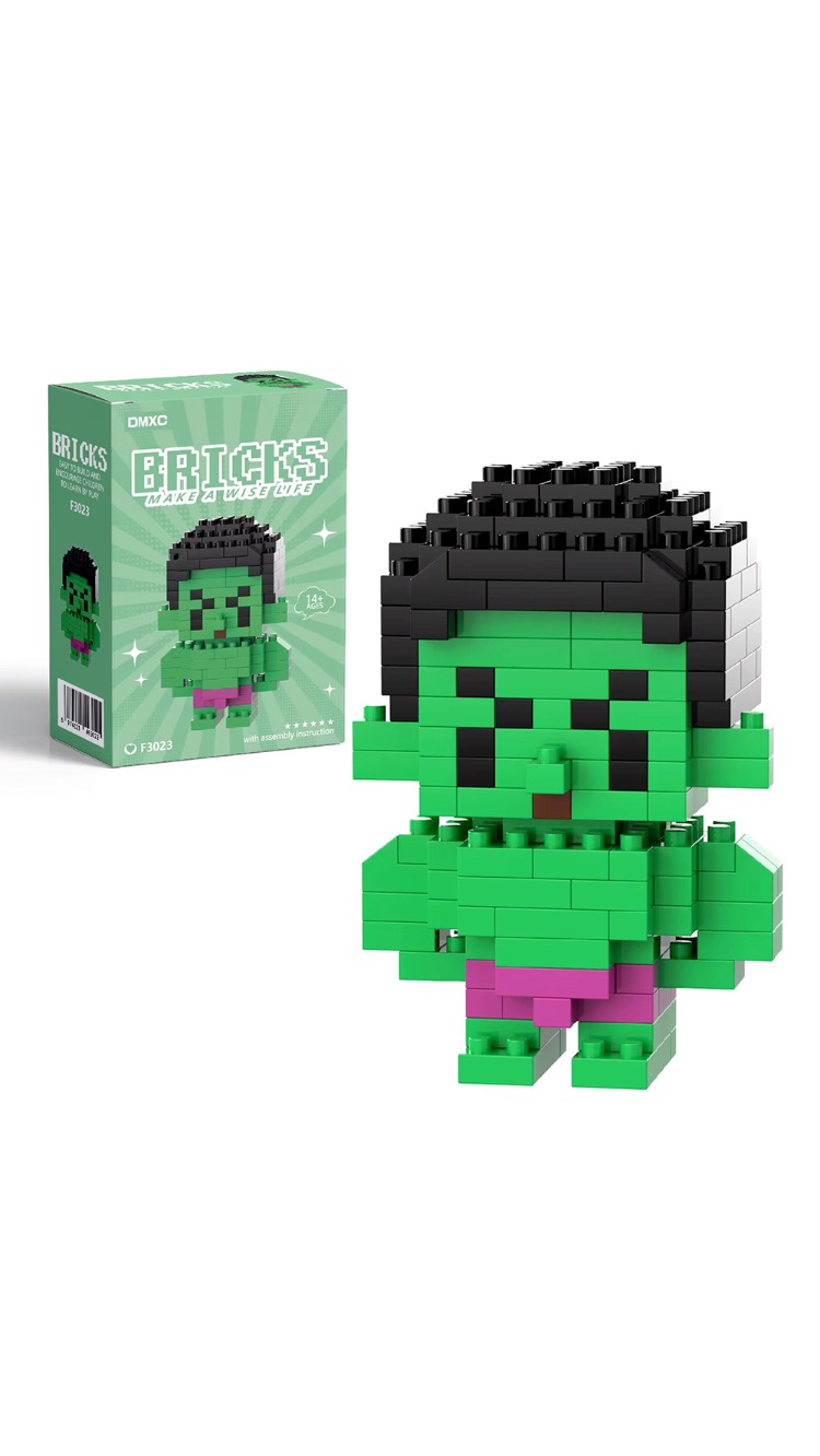 HULK-LEGO BRICKS