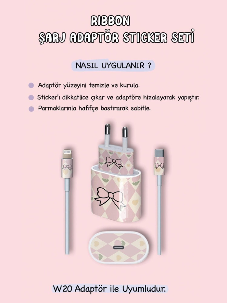 ŞARJ ADAPTÖR STİCKER