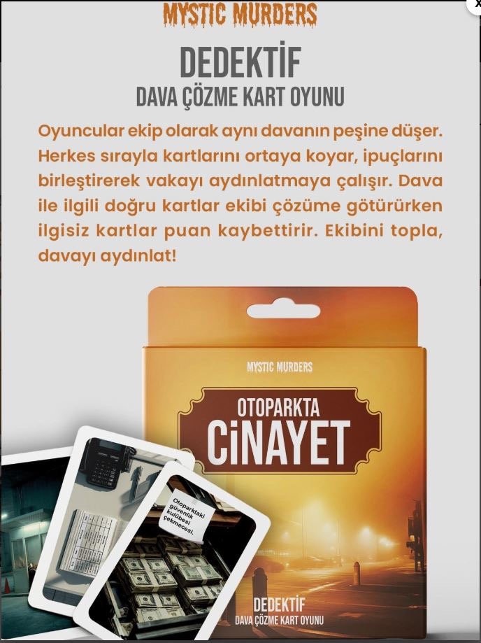 OTOPARKTA CİNAYE KART OYUNU