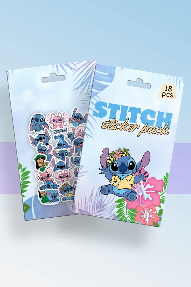 STITCH 18'Lİ STİCKER 
