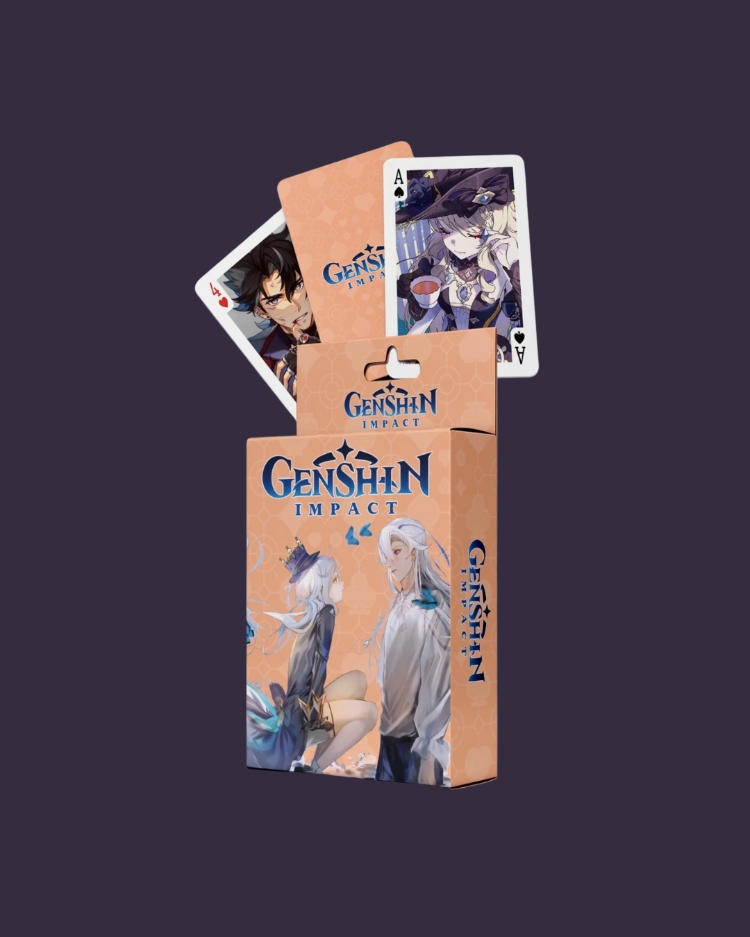 GENSHİAN-İSKAMBİL OYUN KARTLARI
