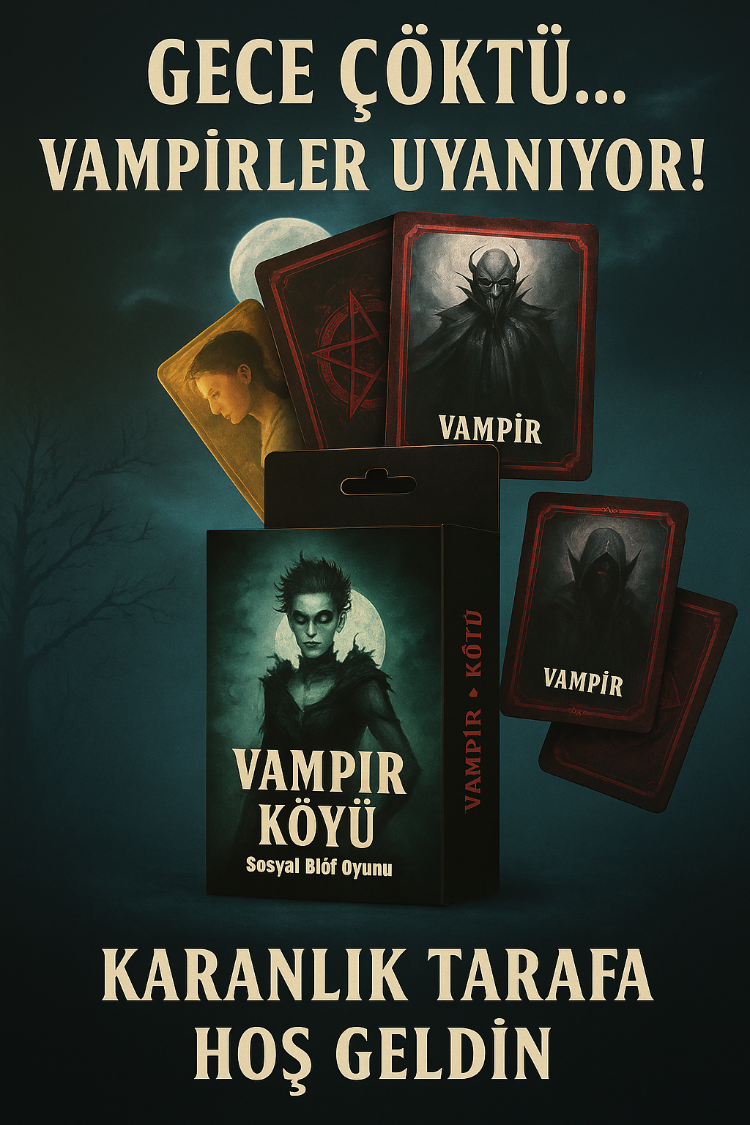 VAMPİR & KÖYLÜ (EFSANE) KART OYUNU