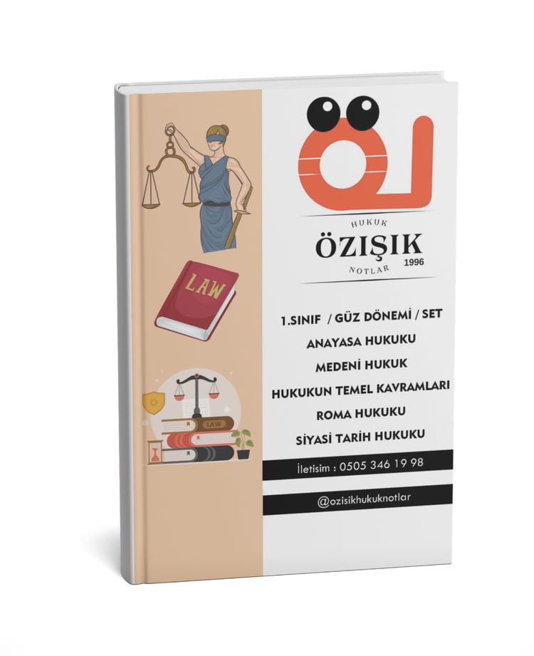 HUKUK-1.SINIF TÜM DERSLER