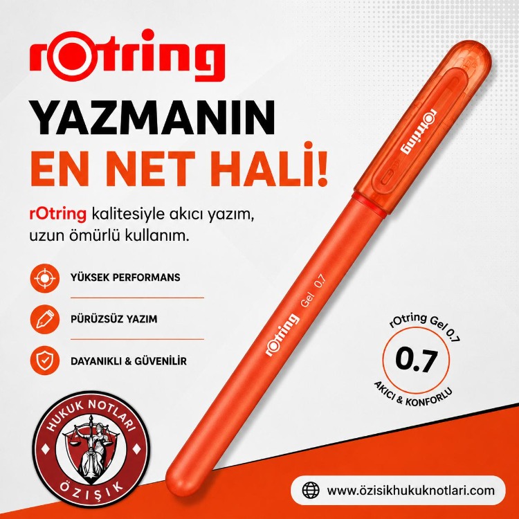 ROTRİNG GEL KALEM (TURUNCU)