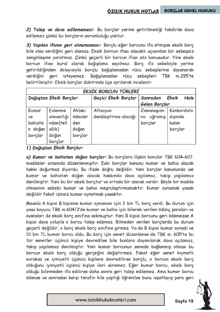 BORÇLAR (GENEL) HUKUKU-GÜZ.DÖNEMİ.VİZE.(B).CLASS